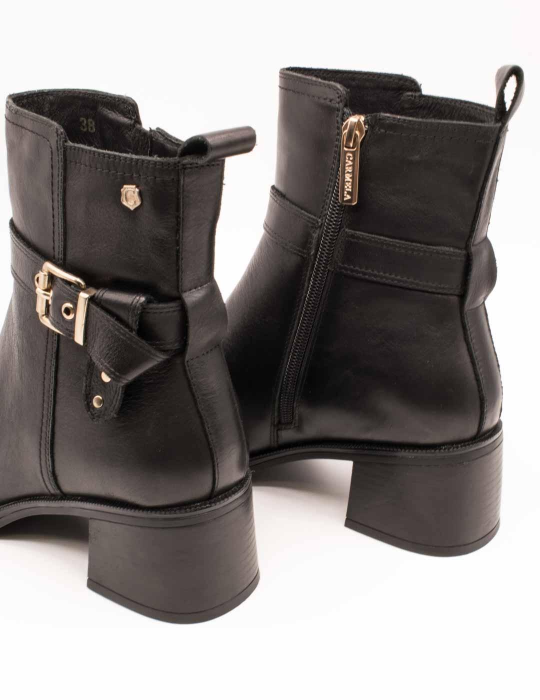 Botín Carmela 162541-02 Negro de Mujer