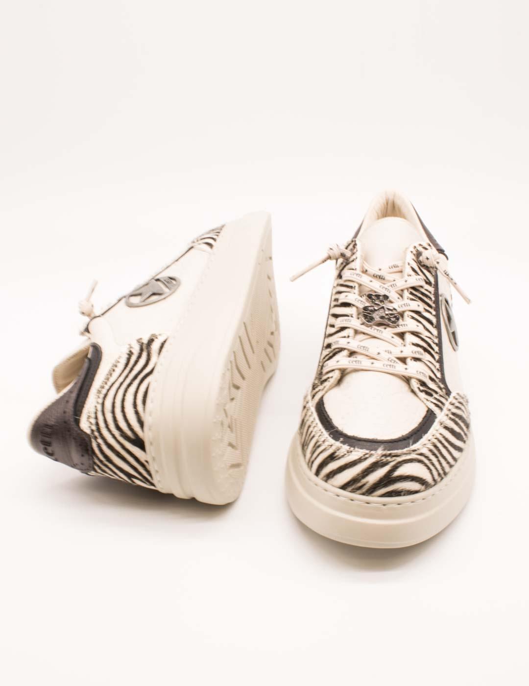 Deportivo Cetti C-1401 Zebra Nature off White de Mujer