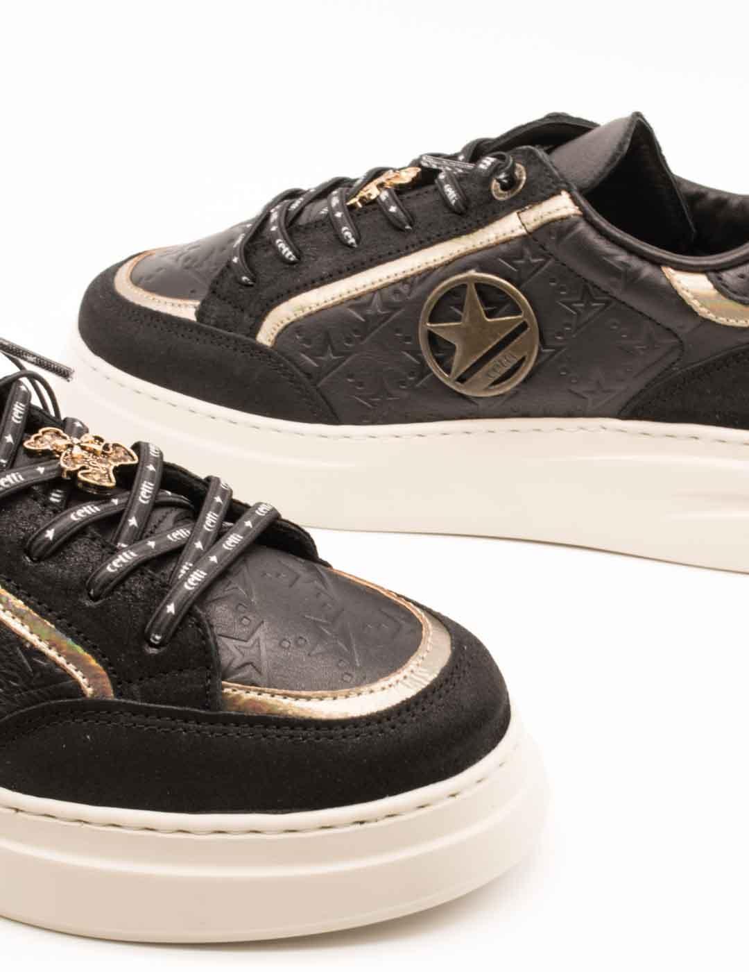 Deportivo Cetti C-1401 Metal Nature Negro de Mujer