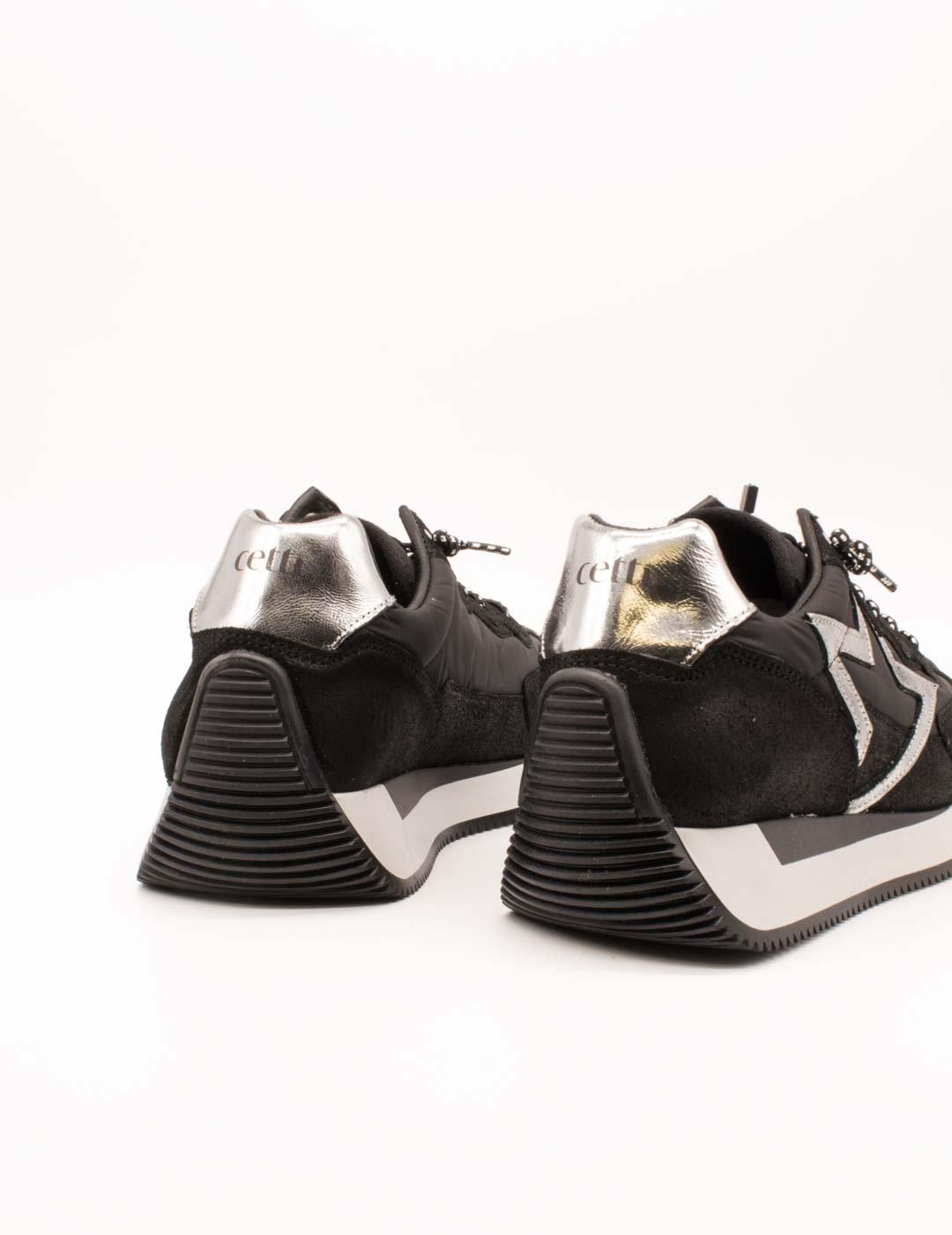 Deportivo Cetti C-1375 Saturno Mesh Negro de Mujer