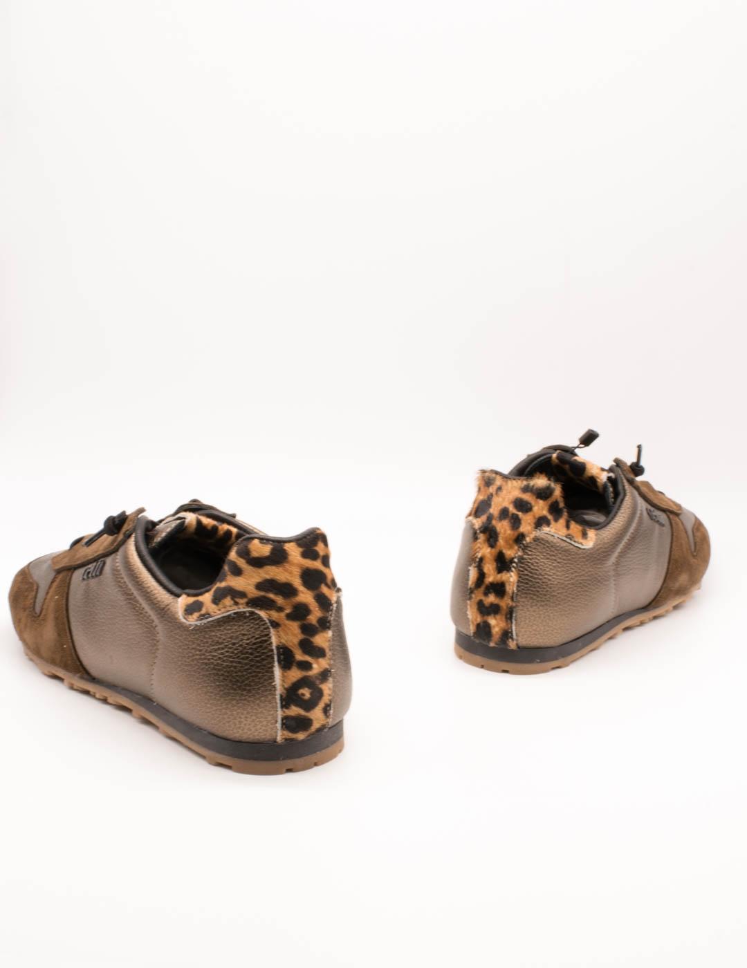 Deportivo Cetti C-1379 Ante Metal Bronce de Mujer