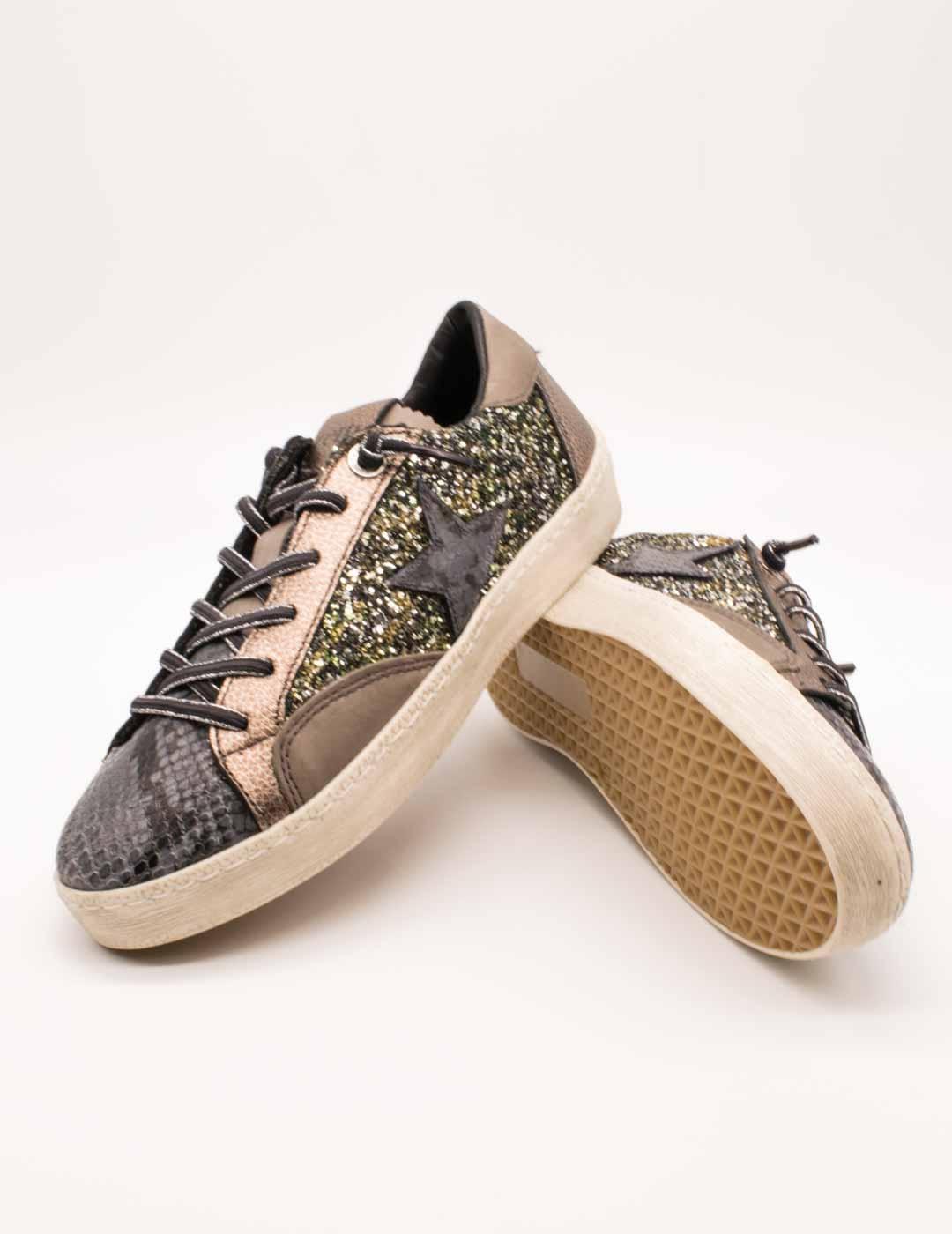 Deportivo Cetti C-1342 Snake Glitter Groupie de Mujer