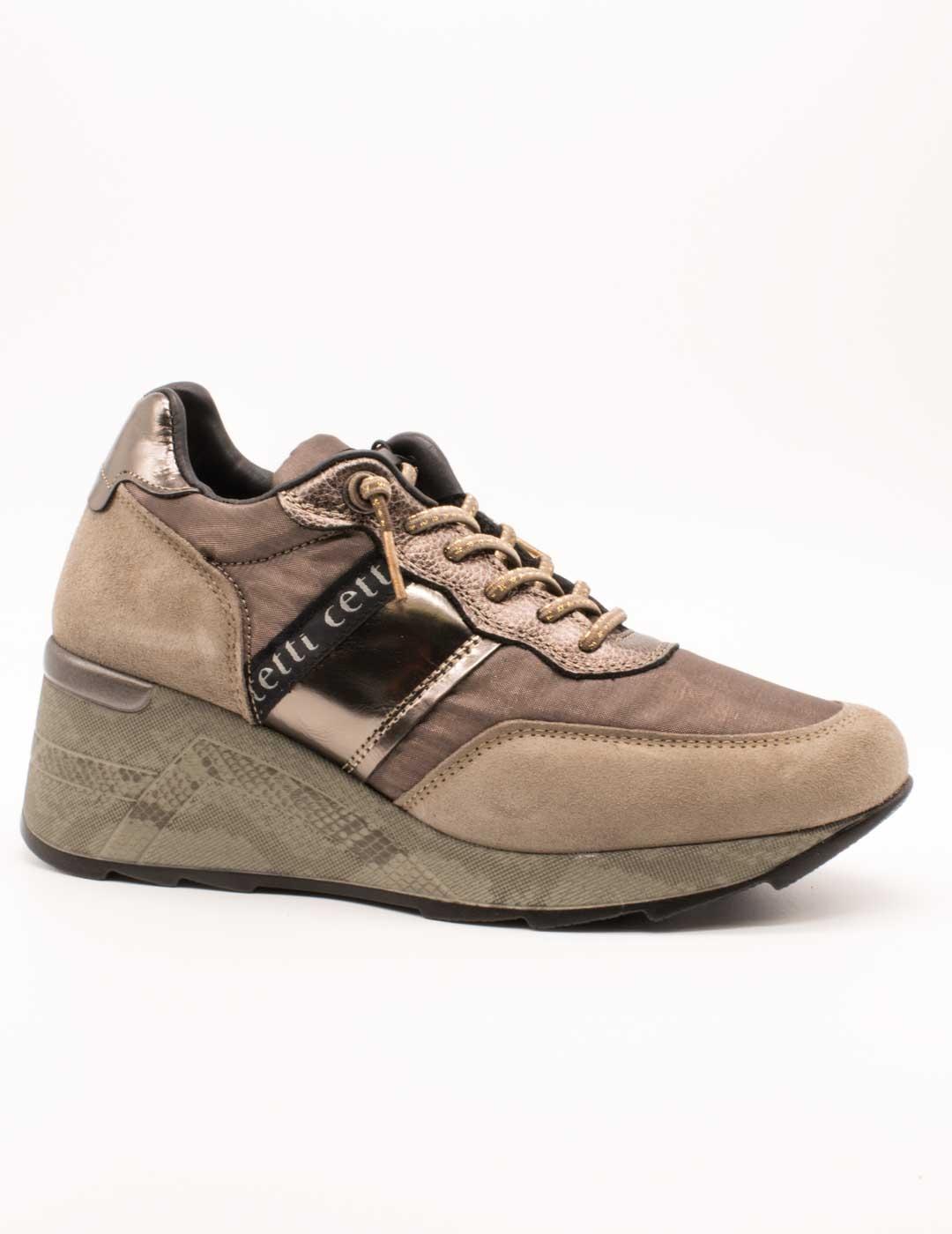 Deportivo Cetti C-1149 Ante Mesh Oxido de Mujer