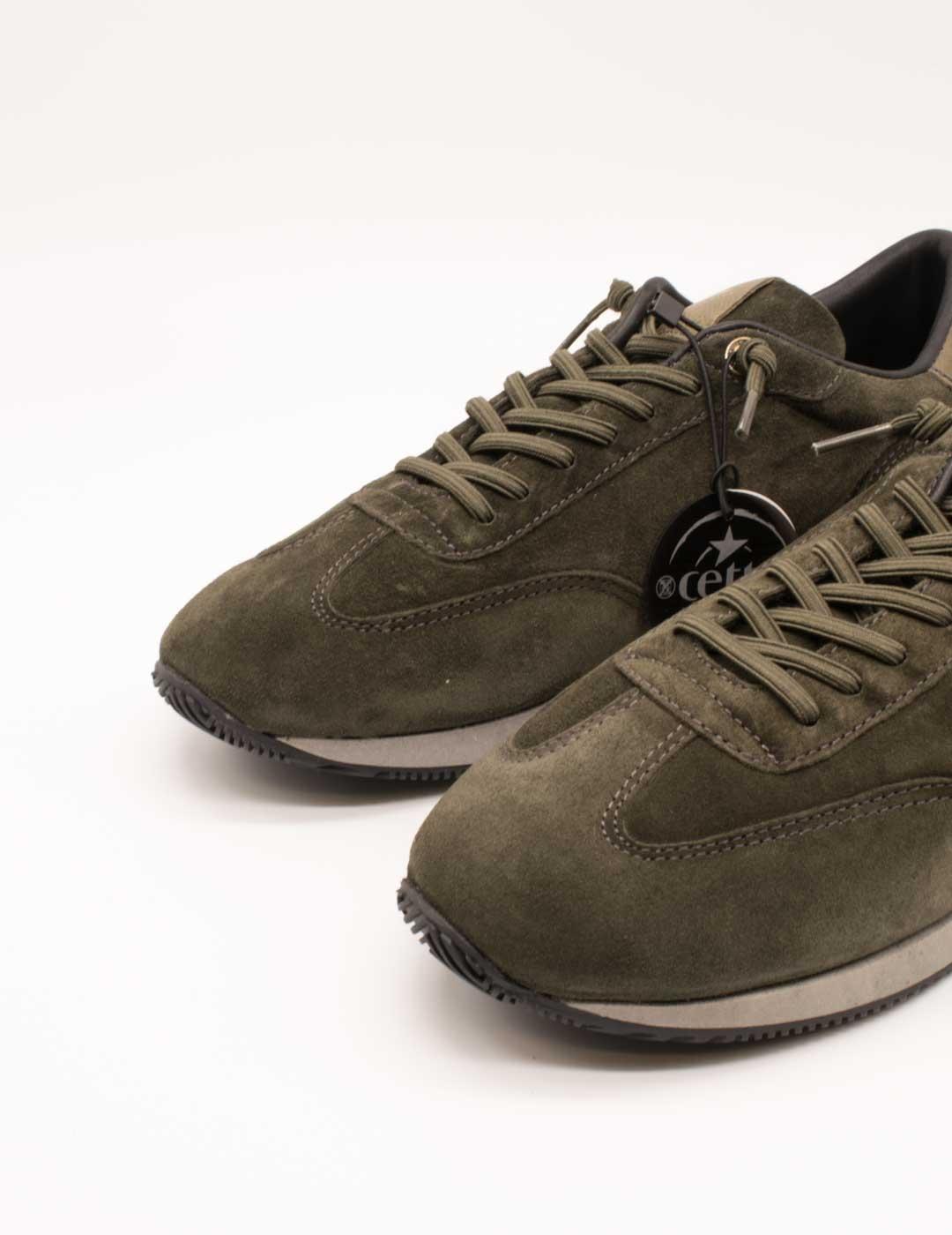 Deportivo Cetti C-1381 Ante Musgo de Hombre