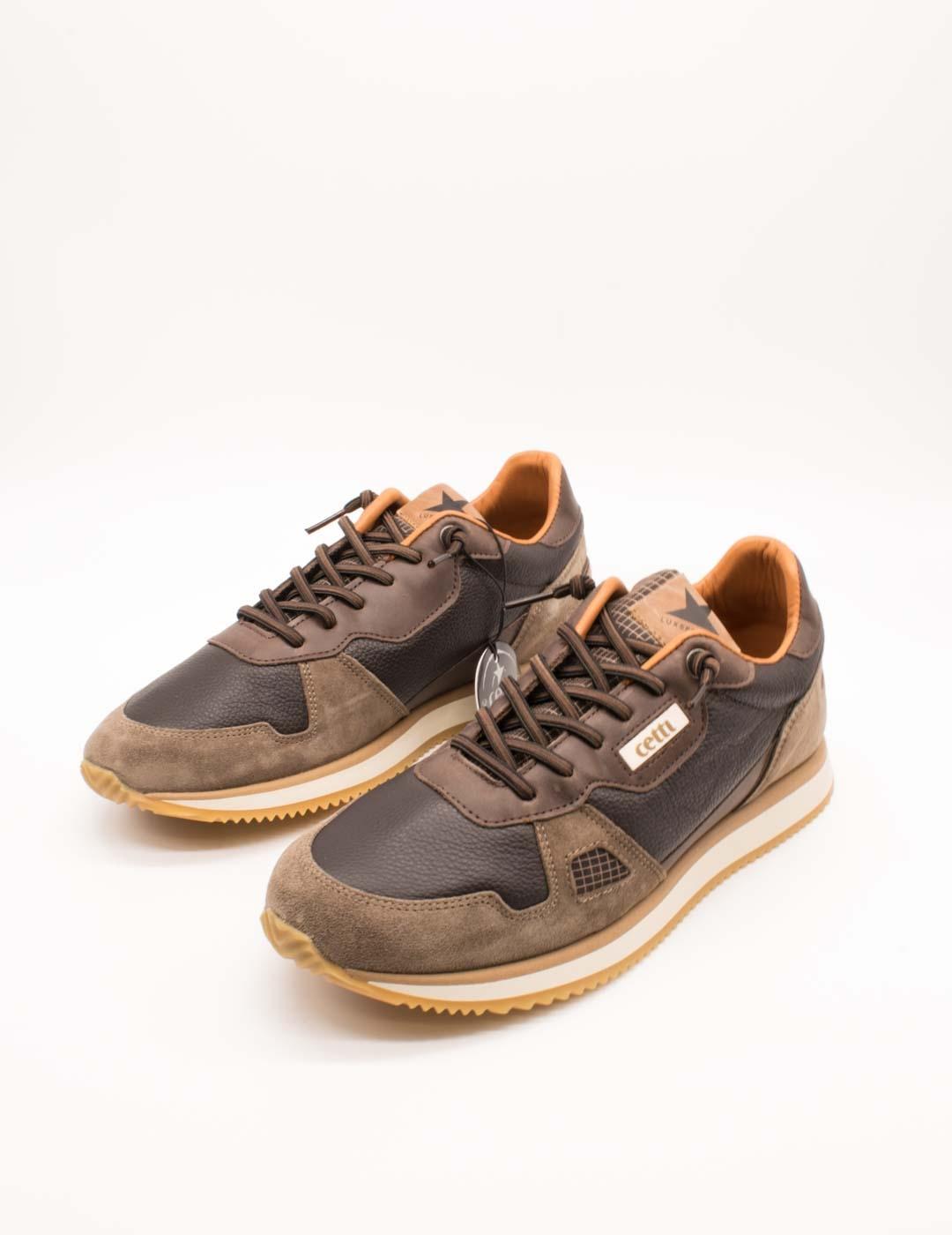 Deportivo Cetti C-1397 Ante Napa Moka de Hombre