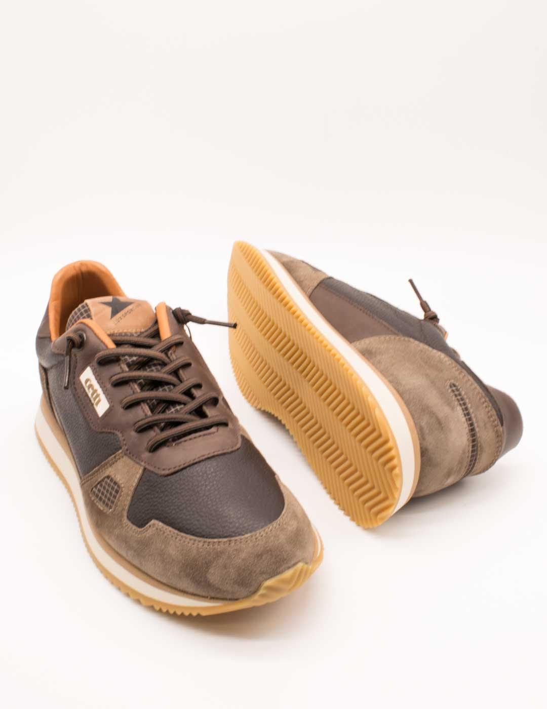 Deportivo Cetti C-1397 Ante Napa Moka de Hombre