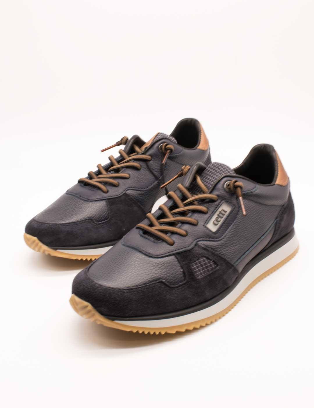 Deportivo Cetti C-1397 Ante Napa Navy de Hombre