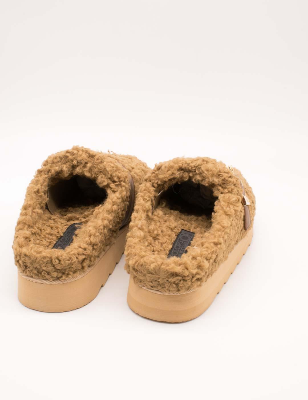 Mule Colors Of California C00458 STORMY66 Tan de Mujer