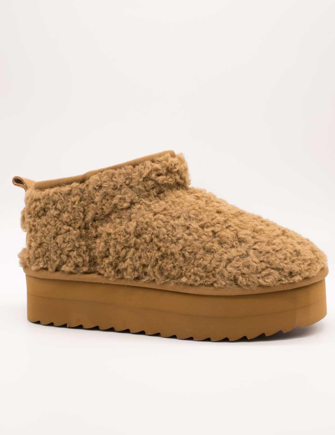 Botín Colors Of California C00475 YWPLA04 Tan de Mujer