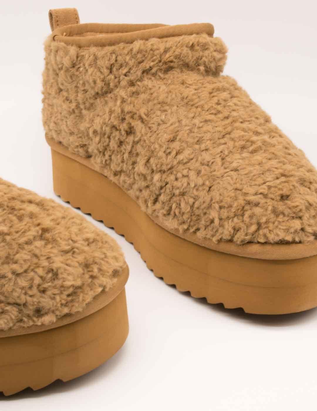 Botín Colors Of California C00475 YWPLA04 Tan de Mujer