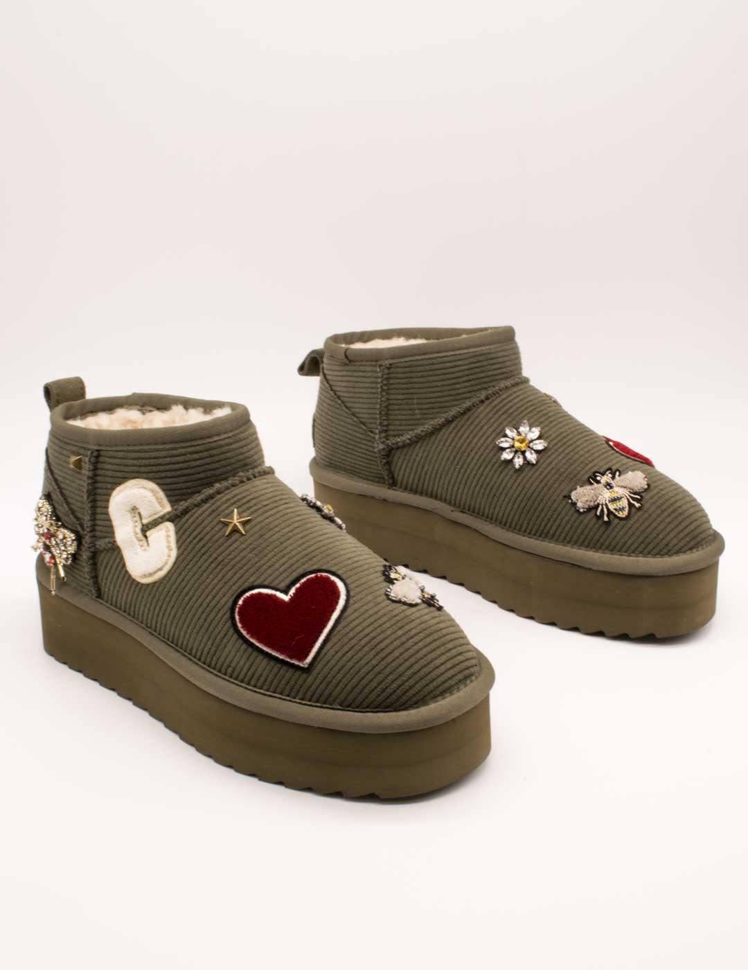 Botín Colors Of California C00486 YWPLA22 Mil de Mujer