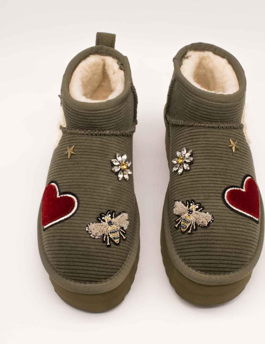 Botín Colors Of California C00486 YWPLA22 Mil de Mujer