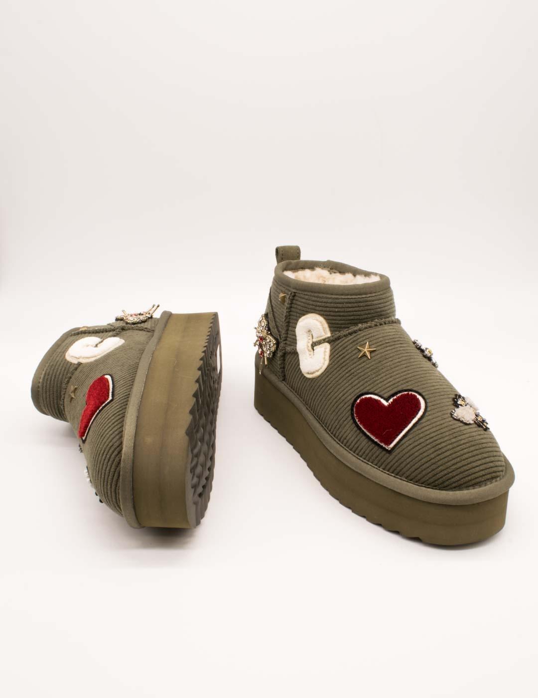 Botín Colors Of California C00486 YWPLA22 Mil de Mujer