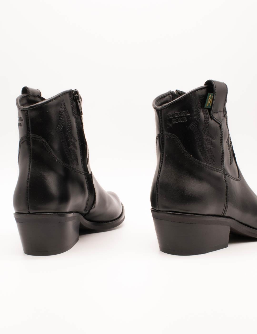 Botín Dakota DKT68 Texas Negro de Mujer