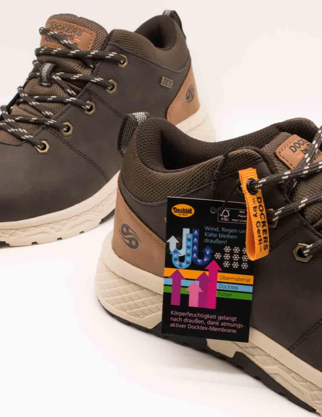 Botín Dockers by Gerli 51RY006 Semibota Chocolate de Hombre