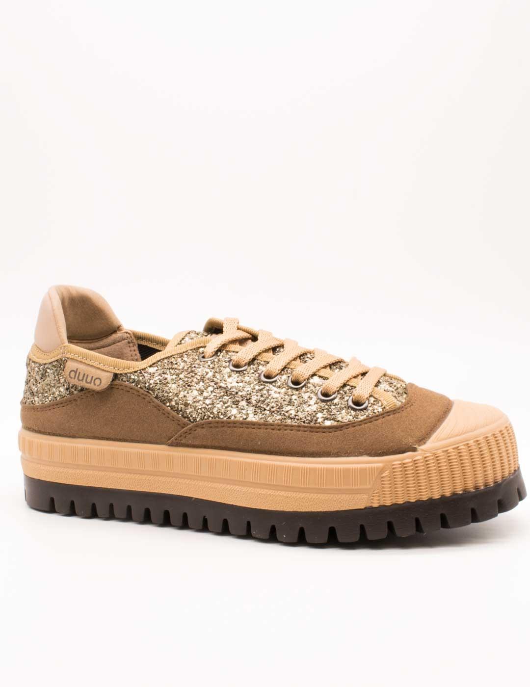 Deportivo Duuo D380183 Col Dress Plus183 Dorado de Mujer