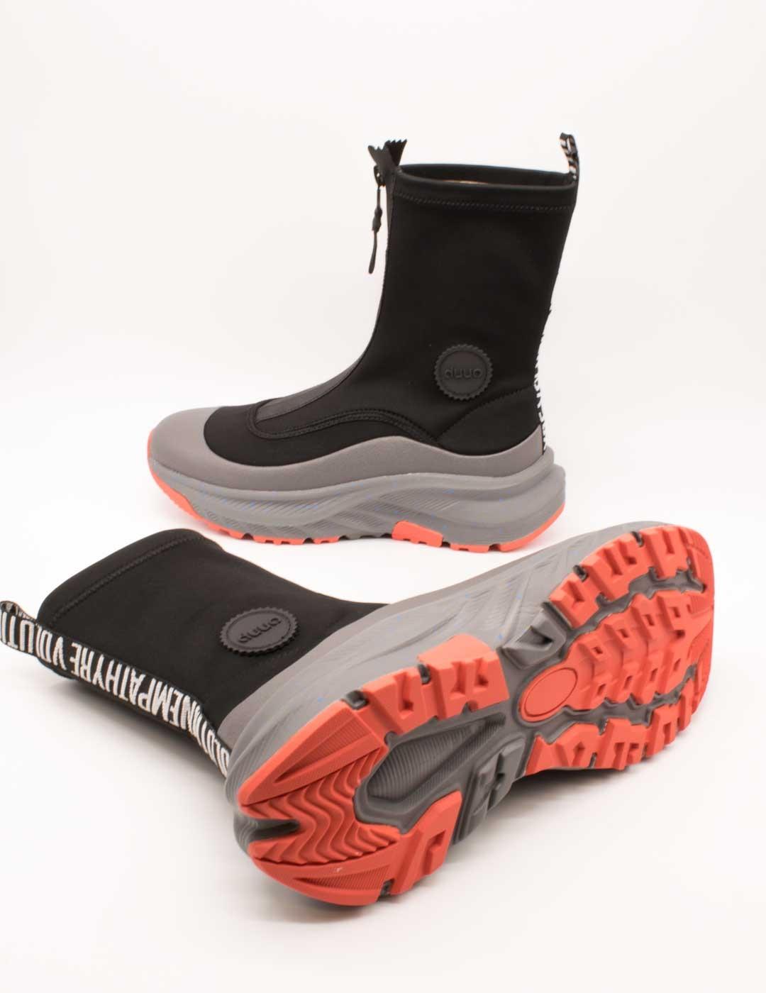 Botín Duuo D382315 Scuba TRX15 Negro de Mujer