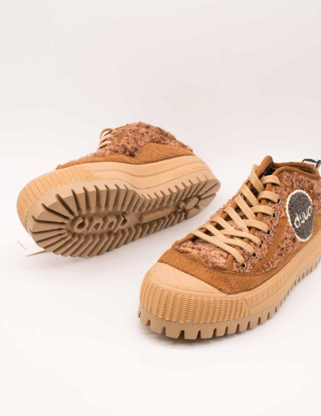 Deportivo Duuo D383387 Col Cover Oulu Plus 87 Camel de Mujer