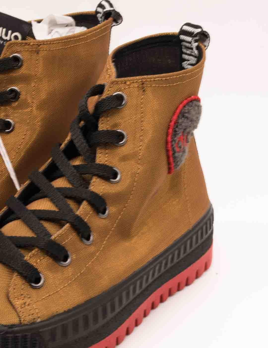 Botín Duuo D383457 Col Plus Met 57 Dorado de Mujer