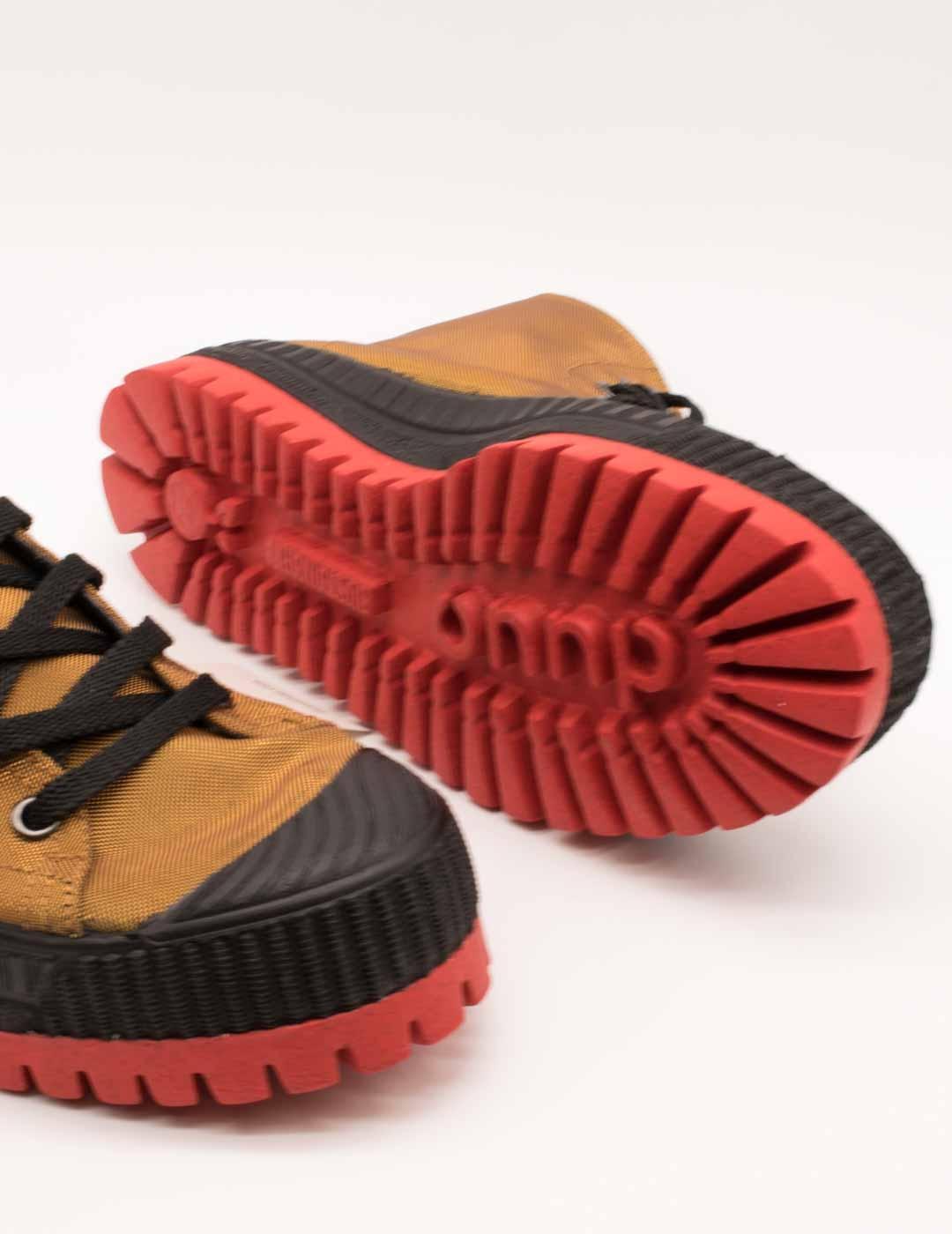 Botín Duuo D383457 Col Plus Met 57 Dorado de Mujer