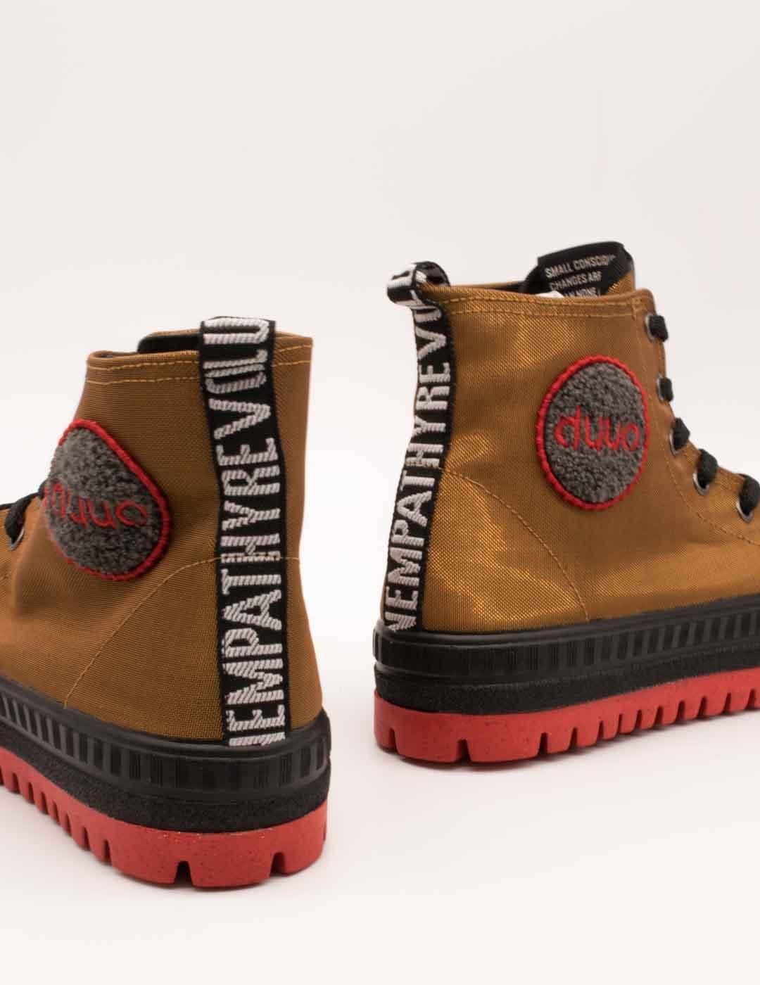 Botín Duuo D383457 Col Plus Met 57 Dorado de Mujer