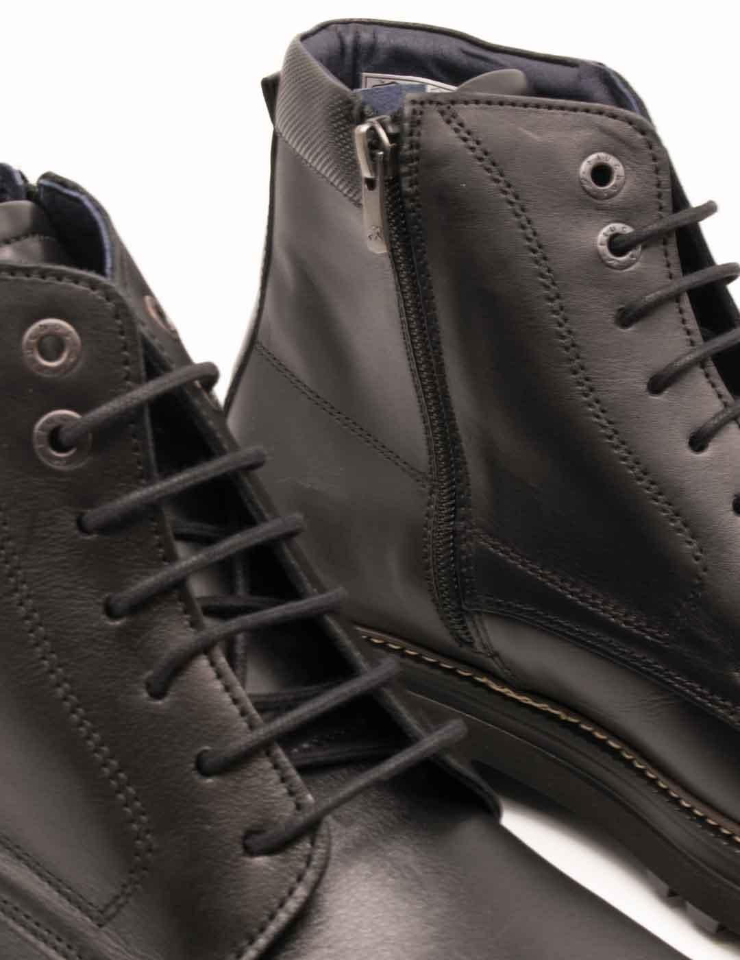 Botín Fluchos F2056 Murano Negro de Hombre