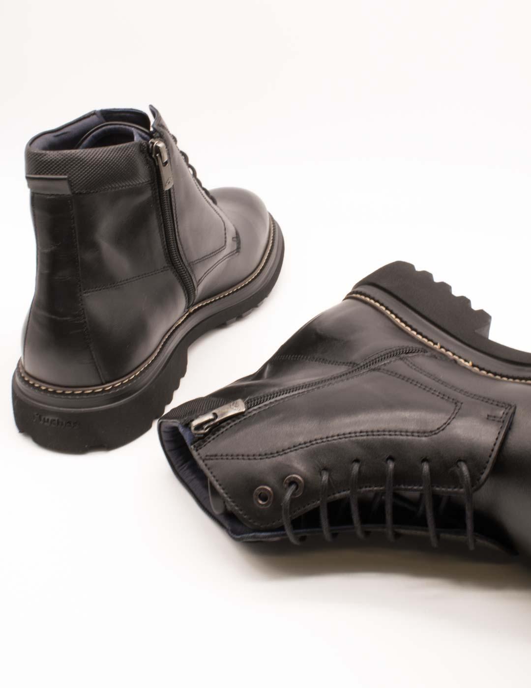 Botín Fluchos F2056 Murano Negro de Hombre