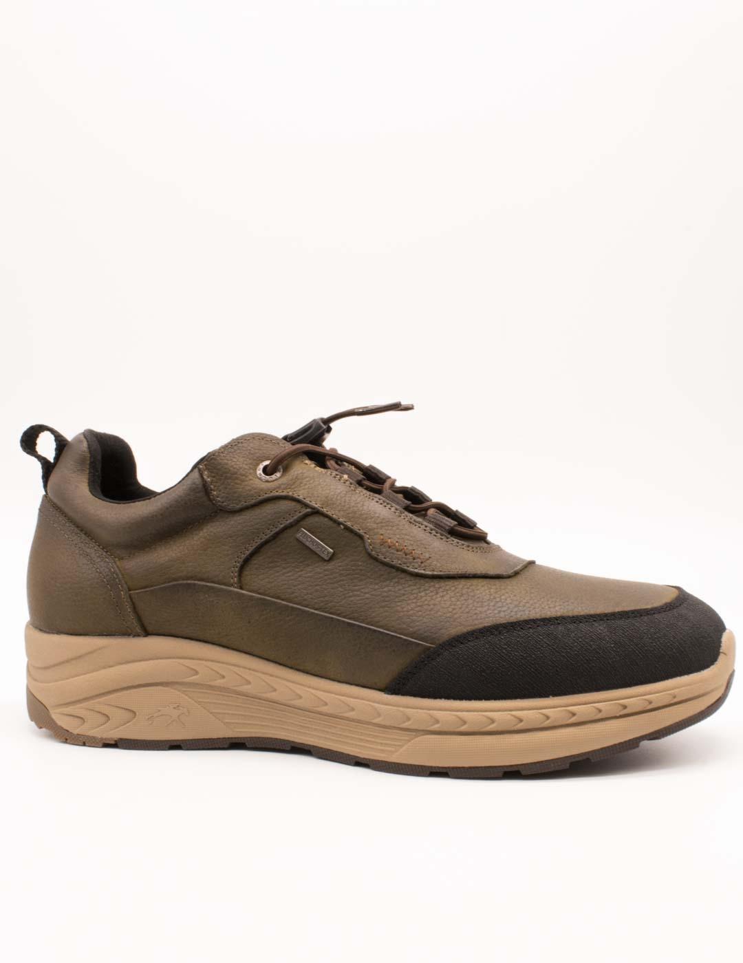 Deportivo Fluchos F2294 Vegabuck Hidro Kaki de Hombre