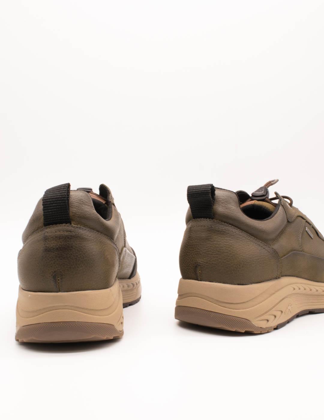 Deportivo Fluchos F2294 Vegabuck Hidro Kaki de Hombre