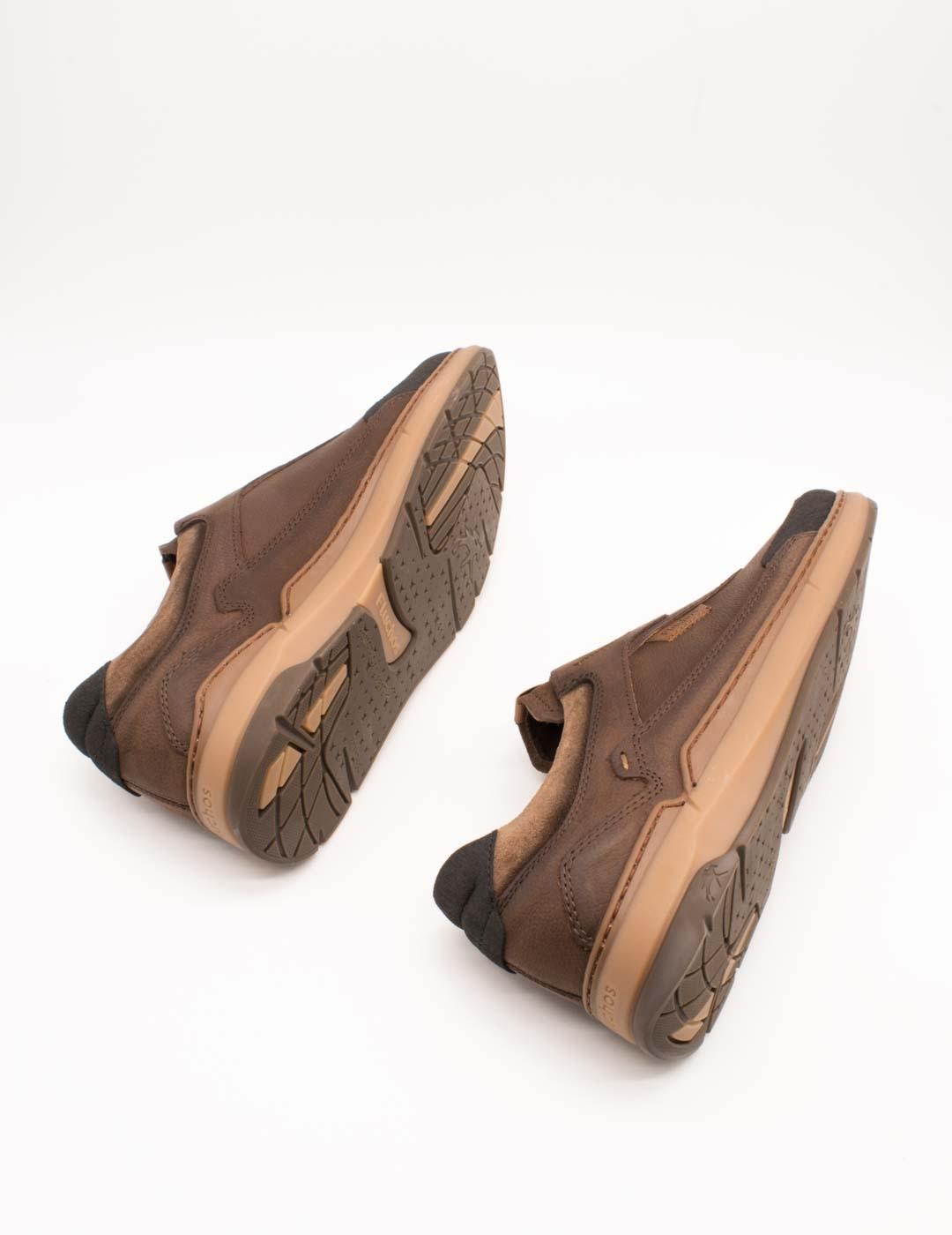 Zapato Fluchos F2278 Vegabuck Cafe de Hombre