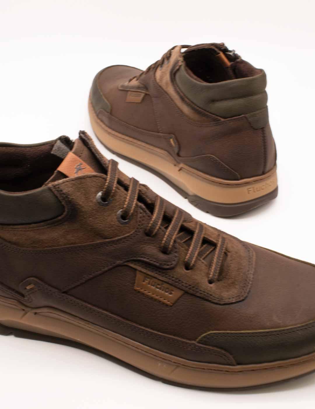 Botín Fluchos F2280 Vegabuck Cafe de Hombre