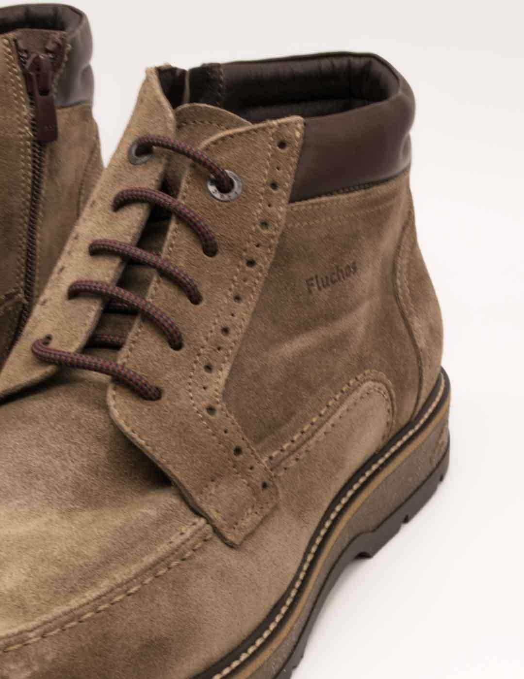 Botín Fluchos F2325 Afelpado Marmota de Hombre