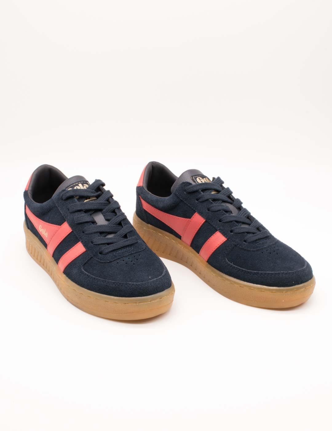 Deportivo Gola CLA589 Grandslam Navy Coral de Mujer
