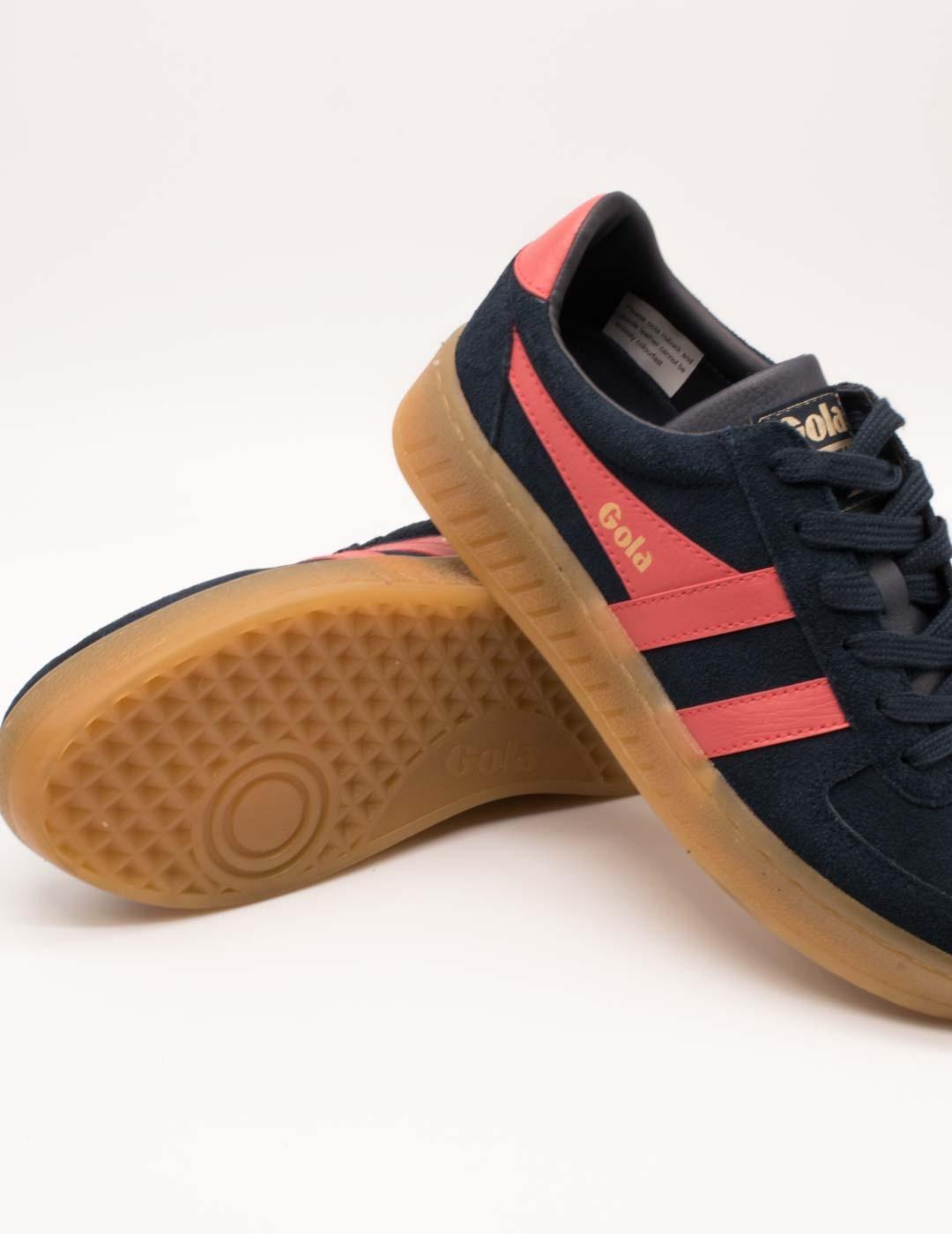 Deportivo Gola CLA589 Grandslam Navy Coral de Mujer