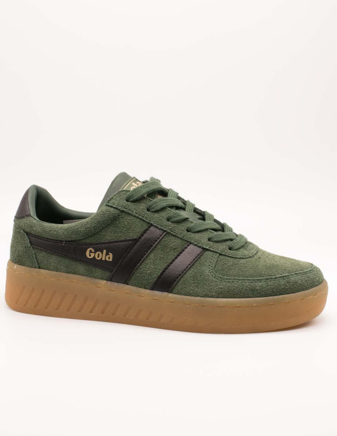 Deportivo Gola CLA589 Grandslam Evergreen Black de Mujer