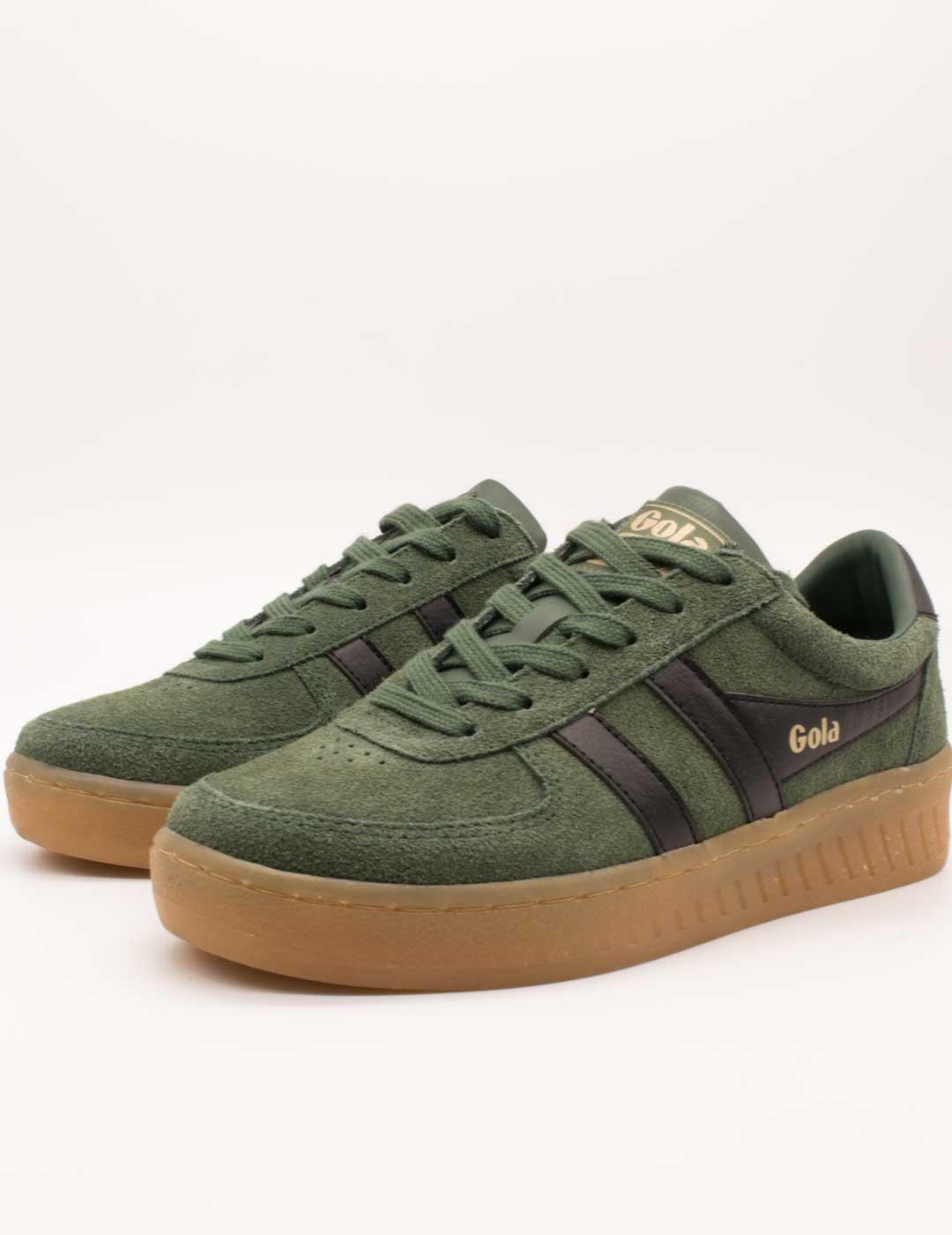 Deportivo Gola CLA589 Grandslam Evergreen Black de Mujer