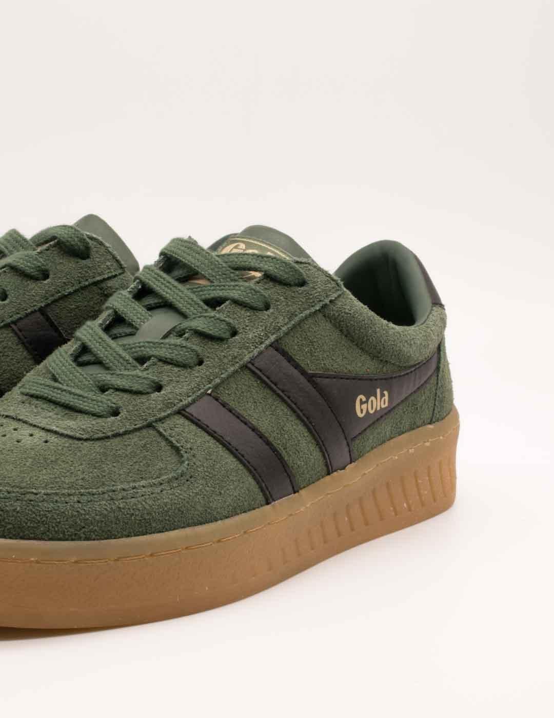 Deportivo Gola CLA589 Grandslam Evergreen Black de Mujer