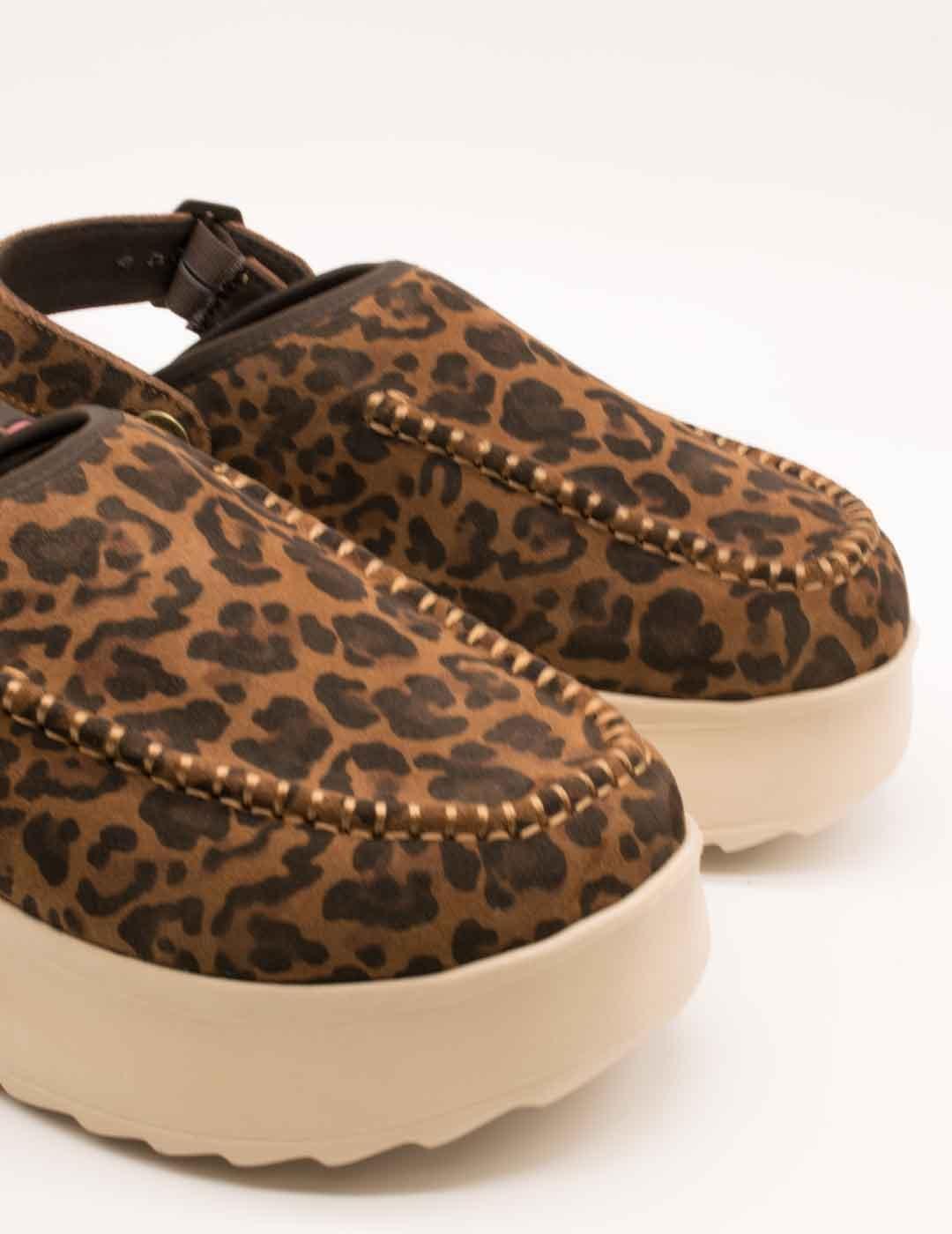 Zueco Hey Dude HD44259-2GA Delray Clog Brown de Mujer