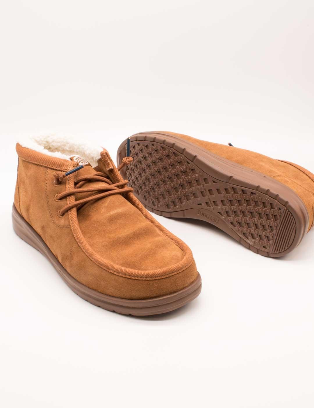 Botín Hey Dude HD42052-255 Brown de Hombre