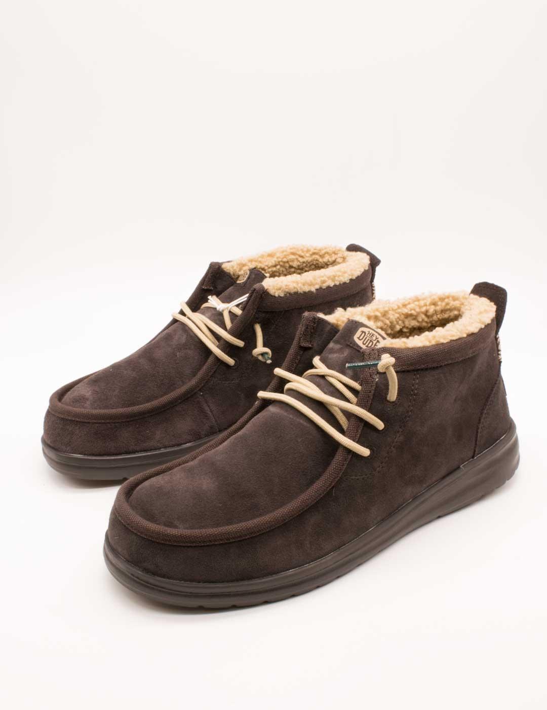 Botín Hey Dude HD42052-2IV Mole Brown de Hombre