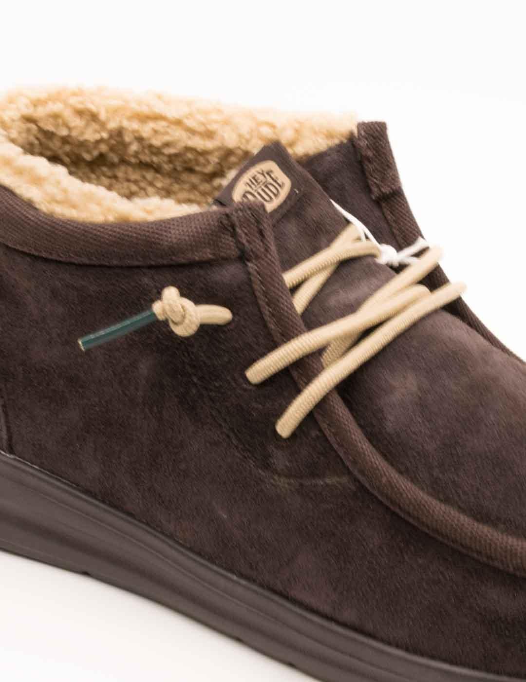 Botín Hey Dude HD42052-2IV Mole Brown de Hombre