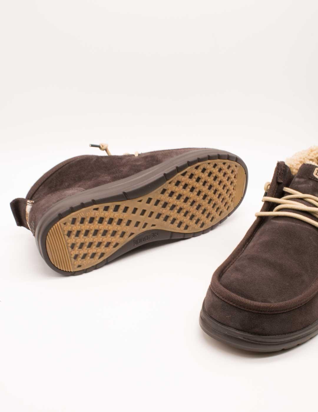 Botín Hey Dude HD42052-2IV Mole Brown de Hombre