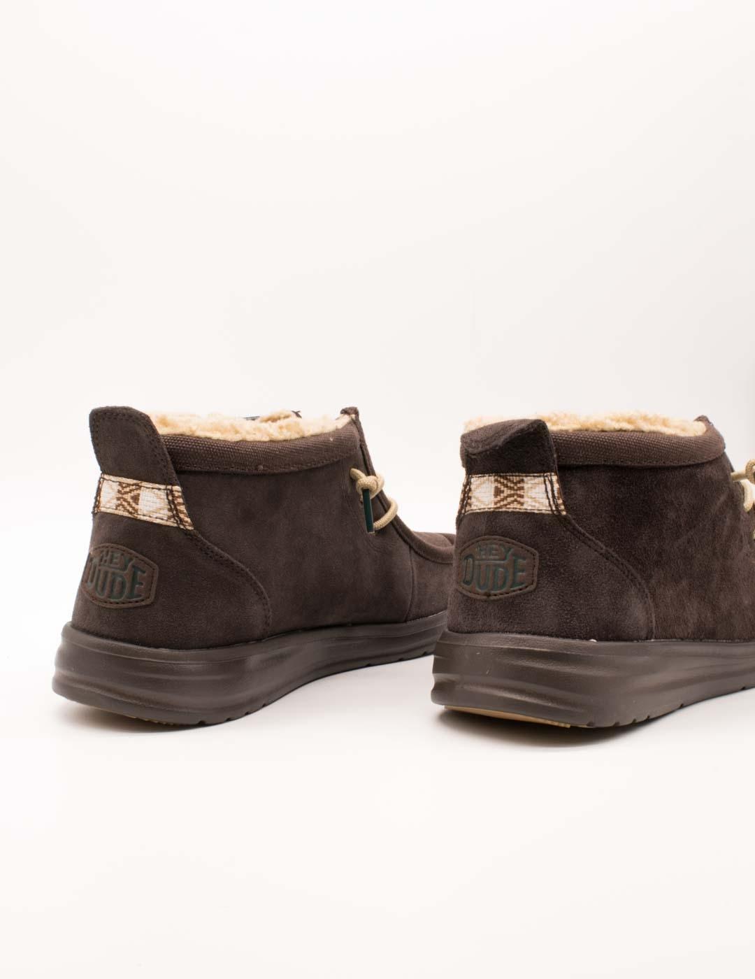 Botín Hey Dude HD42052-2IV Mole Brown de Hombre