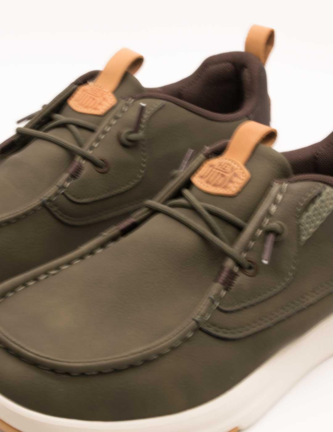 Zapato Hey Dude HD43641-3AI Deep Green de Hombre