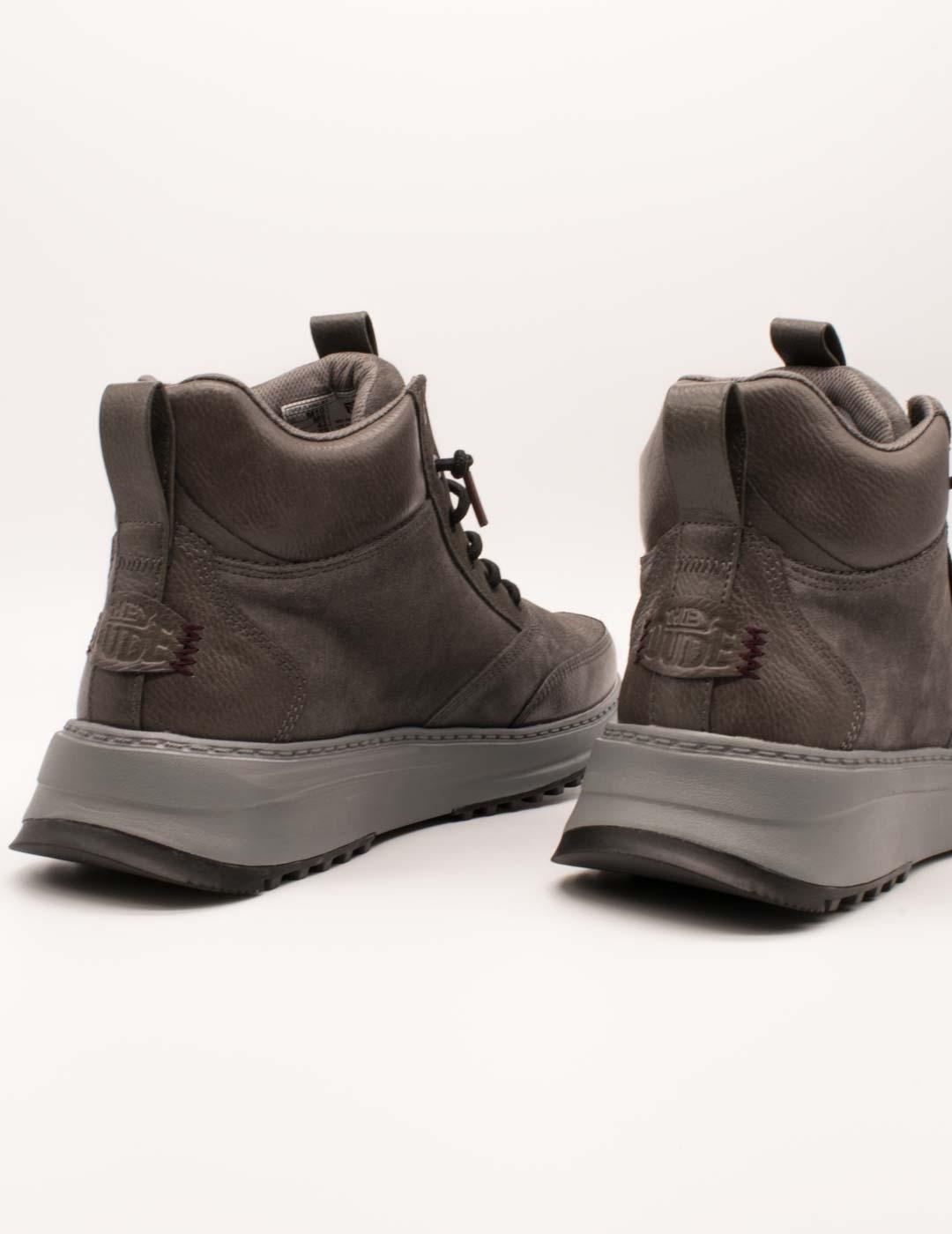 Botín Hey Dude HD44301-1VT Granite Grey de Hombre