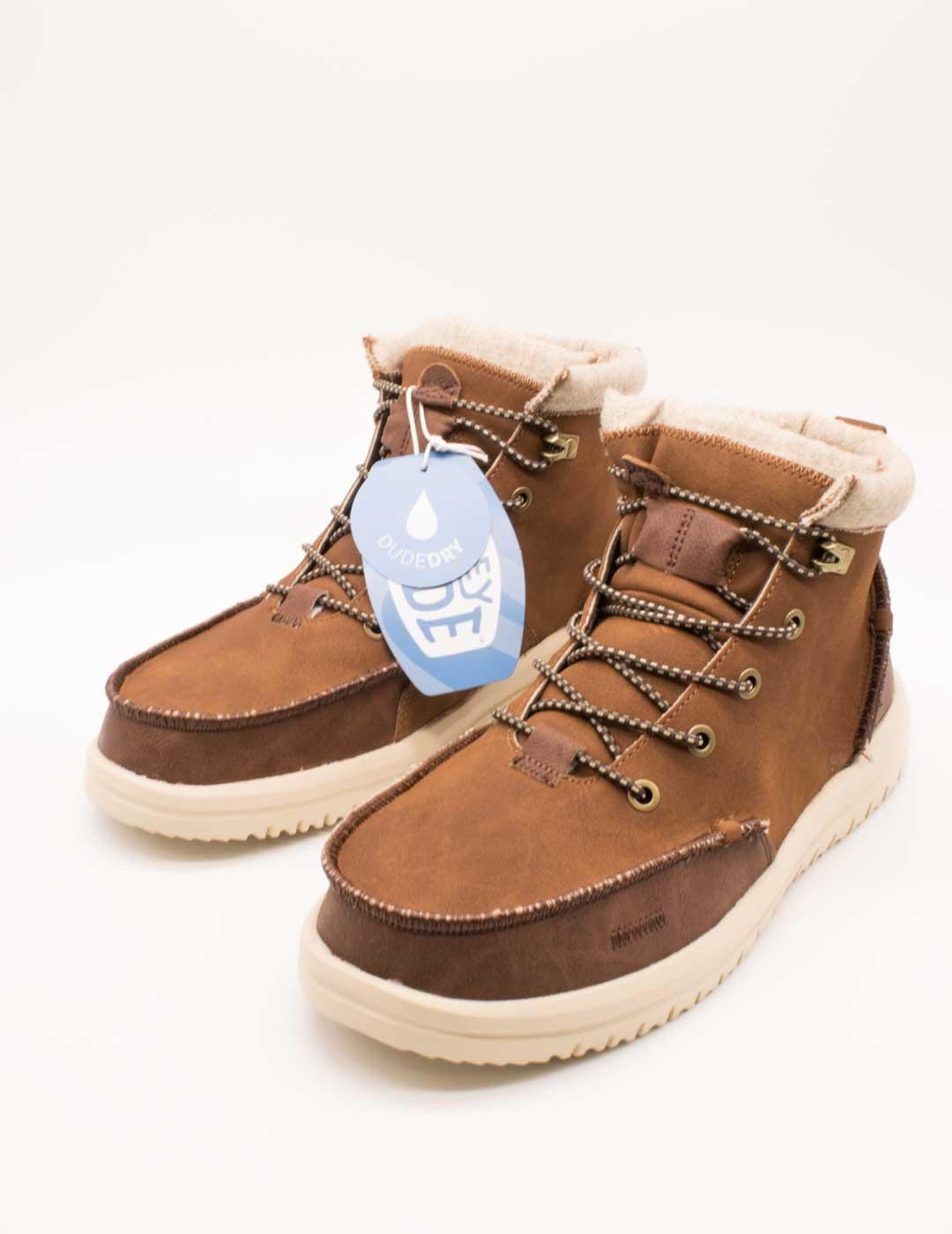 Botín Hey Dude HD44327-2JZ Cognac de Hombre