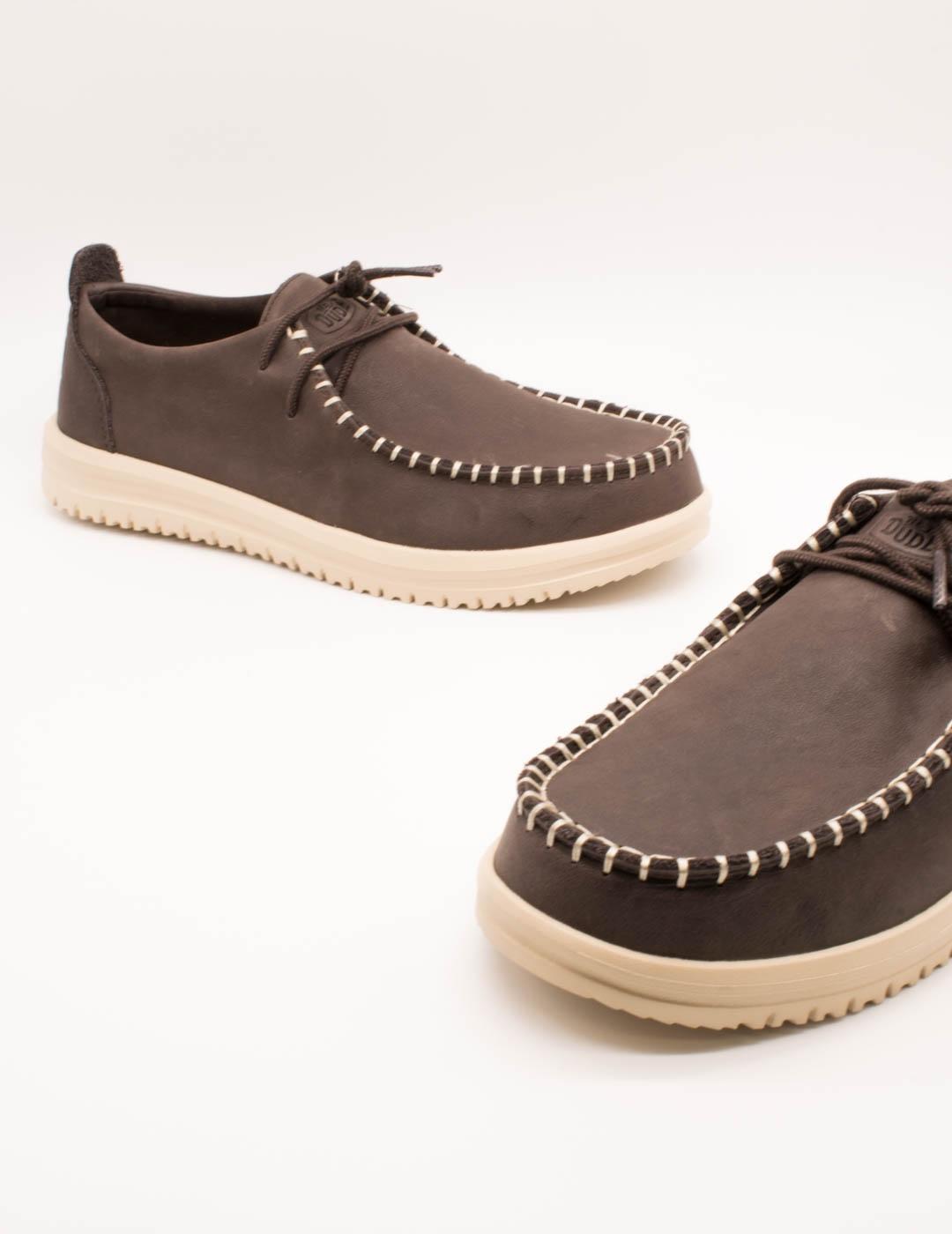 Zapato Hey Dude HD44352-2IX Mole Brown de Hombre 