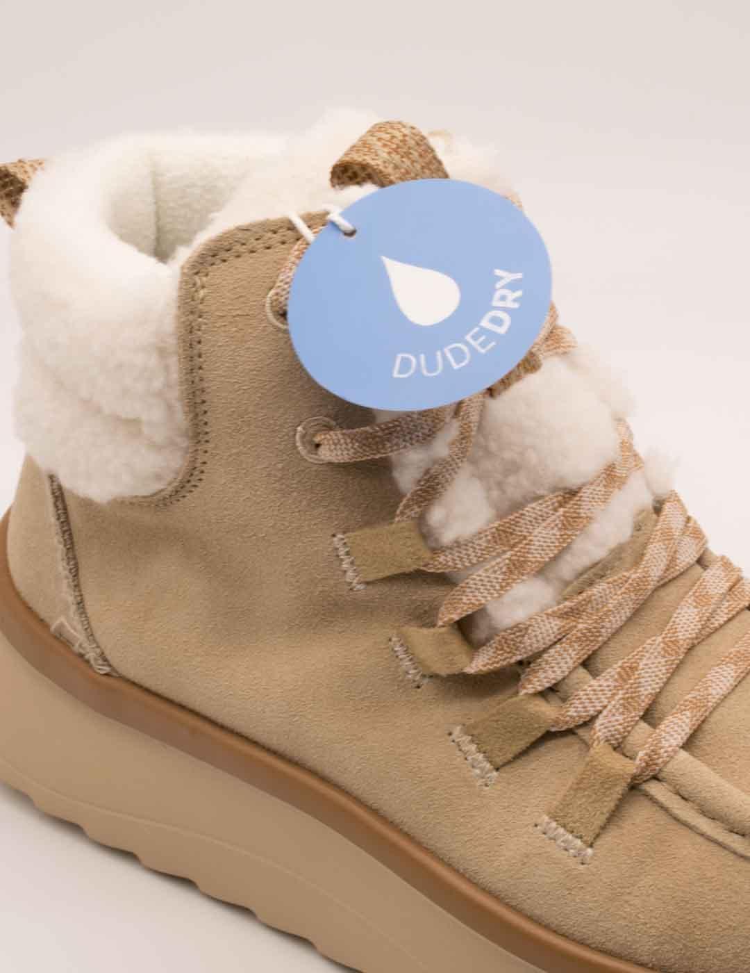 Botín Hey Dude HD44367-265 Tan de Mujer