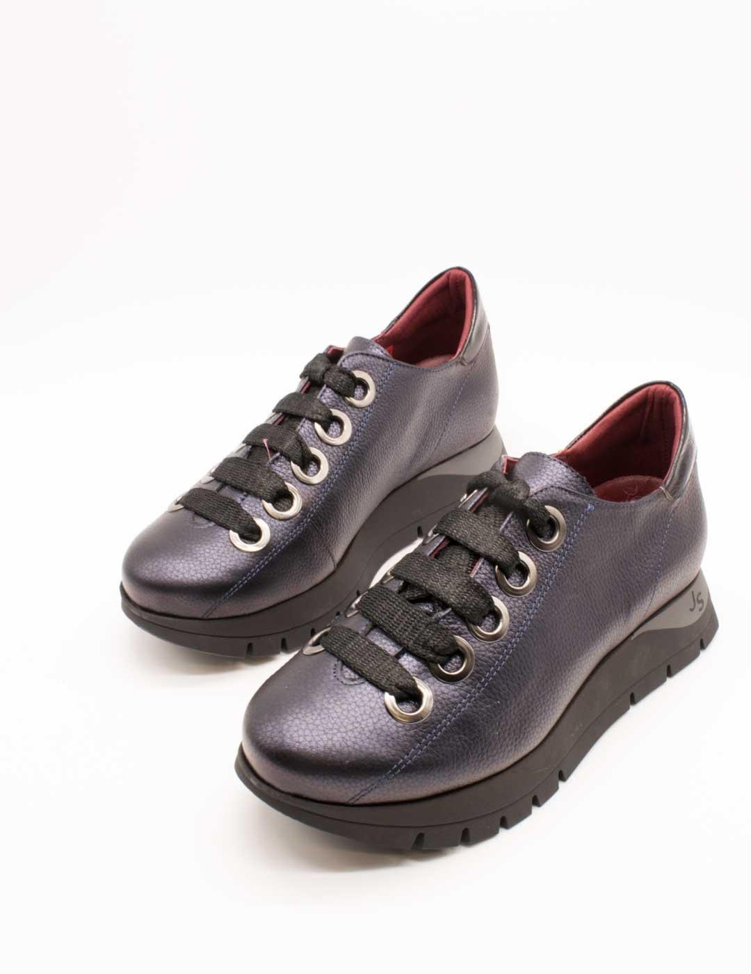 Zapato Jose Saenz 2265 Belen Navy de Mujer