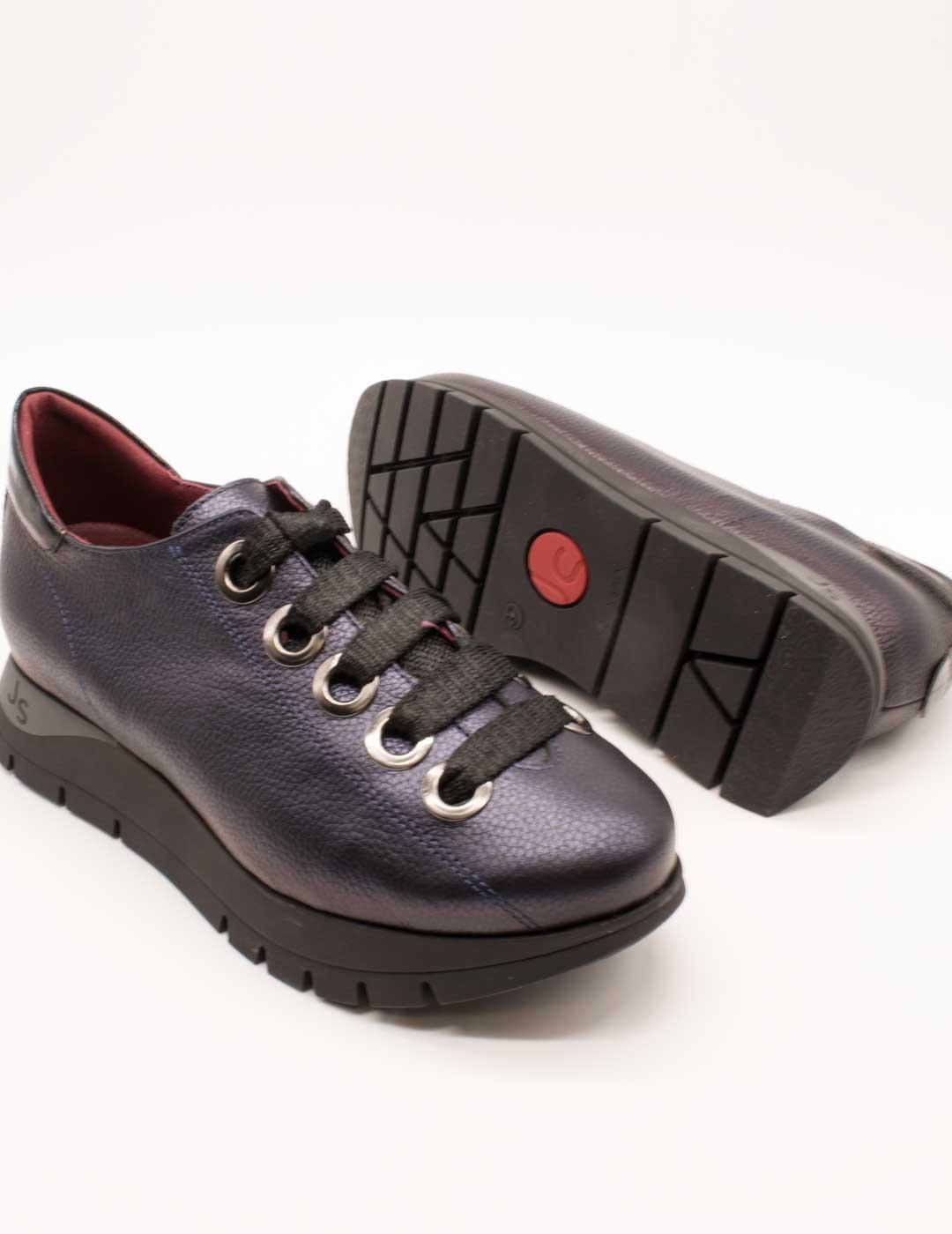 Zapato Jose Saenz 2265 Belen Navy de Mujer